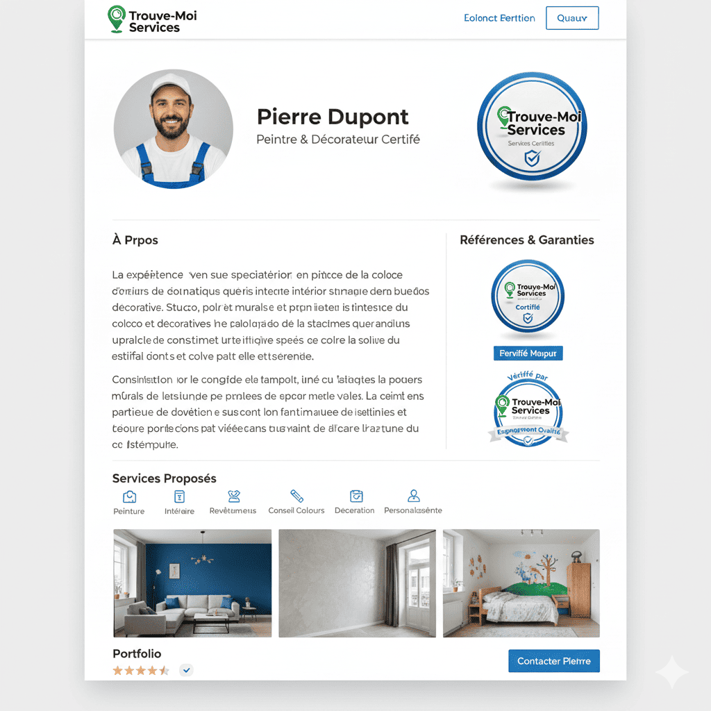 pack prestataire pro (1 an) – badge vérifié